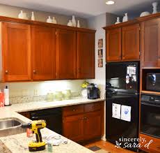 Use a roller to finish. Painting Cabinets With Chalk Paint Sincerely Sara D Home Decor Diy Projects