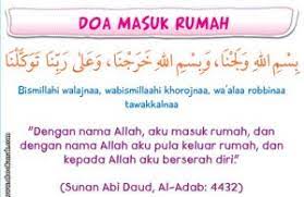 Khat Bacaan Doa Dan Adab Anak Muslim Masuk Ke Rumah Ebook Anak