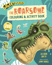 Please leave comments in videos below regarding what kind of coloring pages you would like me to create and share with you next! Gigantosaurus The Roarsome Colouring Activity Book Amazon Co Uk Cyber Group Studios Cyber Group Studios Books