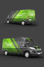 Van Mockup 12 Van Signage Van Car Wrap Design