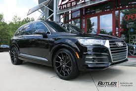 Audi Q7 With 22in Vossen Cvt Wheels Audi Q7 Audi Audi Q7 Tdi