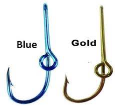 Buy Eagle Claw Hat Fish Hook Set Of Two Hat Hooks One Blue And One Gold In Cheap Price On Alibaba Com Hat Hooks Fish Hook Best Gifts For Men