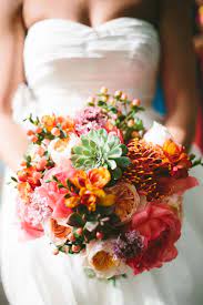 Bridal bouquet, bridesmaids bouquets, boutonnieres 25 Autumn Inspired Wedding Flowers Modern Wedding