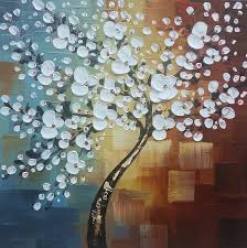 Abstract painting with acrylic, abstract art, abstrakte malerei mit acryl. Wieco Art Framed Art Morning Glory Modern Abstract White Flowers Oil Paintings On Canvas Wall Art Floral Artwork For Living Room Bedroom Home Office Decorations Wall Decor Fl1089 6060 Bf Mimbarschool Com Ng