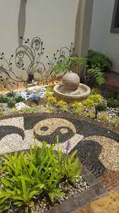 Designer Gardens Landscaping Www Designergardenlandscaping Co Za Chinese Garden With Yin Yang Pebble Mosaic Path Beautiful Gardens Pebble Mosaic Chinese Garden