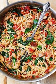 Don't miss another issue… weekly recipe ideas, juicy pics, free delivery. Tomato Spinach Chicken Spaghetti Julia S Album
