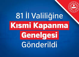 Koronavirüs (covid19) salgınının toplum sağlığı ve kamu düzeni açısından oluşturduğu riski yönetme, sosyal. Icisleri Nden Kismi Kapanma Genelgesi Igf Haber Ajansi Igfa