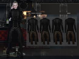 Your sim is your virtual . Dansimsfantasy The Sims 4 Cc Gothic Male Clothes Dsf Trenca