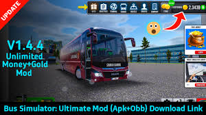 Bus simulator indonesia (aka bussid) will let you experience what it likes being a bus driver in indonesia in a fun and authentic way. Bus Simulator Ultimate Mod Apk V1 4 4 Unlimited Money And Gold