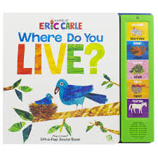 9780785348610) from amazon's book store. World Of Eric Carle Where Do You Live Play A Sound Lift The Flap Sound Book Pi Kids Susan Rich Brooke Editors Of Phoenix International Publications Eric Carle Eric Carle 9781503722064 Amazon Com Books