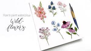 Check spelling or type a new query. How To Paint Watercolour Wild Flowers Youtube