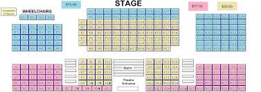 theatre seating chart kerry moore school of dance