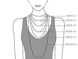 Measure the size of your neck in advance to get a better idea of the ideal length of chain based on the planned design of the necklace. Length Necklace Goudkat