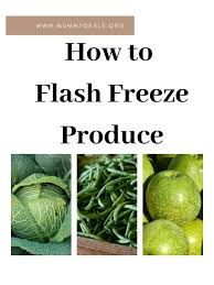 To freeze something, especially food, quickly using very low temperatures, in a way that does…. How To Freeze Flash Freeze How To Flash Freeze