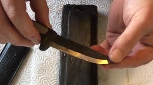 how to sharpen a knife for preppers