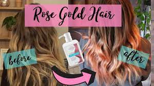 Check spelling or type a new query. Thanks For Watching This Review Of The Keracolor Clenditioner Before And After This Is A Super Affordable Way To G Rose Gold Hair Diy Rose Gold Hair Gold Hair