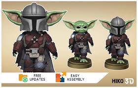 The Yodalorian Child Mandalorian Baby Yoda 3d Fanart 3d Model 3d Printable Cgtrader