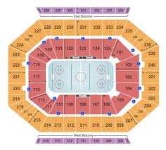 Worcester Railers Vs Maine Mariners Tickets Section 234