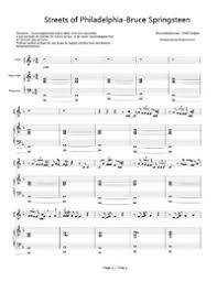 Streets of philadelphia drum tab by bruce springsteen with free online tab player. Streets Of Philadelphia Bruce Springsteen Stave Preview