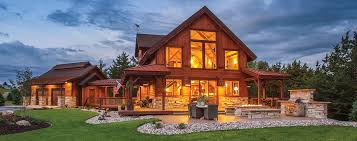 The technology of construction of a modern wooden house. Post Beam Homes