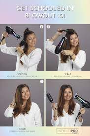 Get Schooled In Blowout 101 Hair Hair Styles Short Hair Fringe