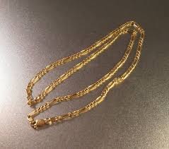 Aproveite o frete grátis pelo mercadolivre.com.br! Reserved 14k Gold Necklace Balestra Italy Figaro Chain 5 Grams Etsy 14k Gold Necklace Beautiful Necklaces White Gold Chains