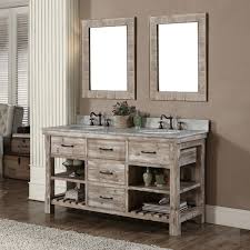 Double Sink Bathroom Vanity Marble Top