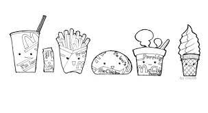 Add one alongside your food for an extra burst of flavour. Mcdonald Food Chibi Ver By Chua8 On Deviantart Kawaii Coloring Pages Coloring Pages Kawaii Coloring Pages