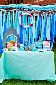 Shark Party Ideas Shark Themed Birthday Party Summer Party Themes Shark Party