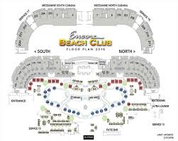 Encore Beach Club Table Layout Travel Guide