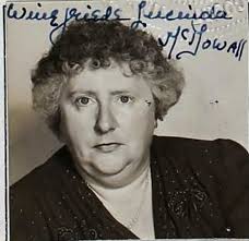 Winifriede Lucinda (Corcoran) McDowall (1899-1965)