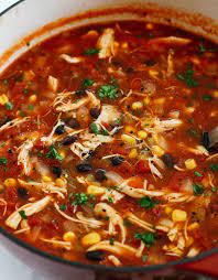 Chicken Tortilla Soup Instant Pot Slow Cooker And Stove Top Eat Yourself Skinny