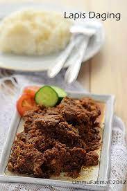 Lapis Daging Sweet Spiced Beef Makanan Resep Masakan Indonesia Memanggang Kue