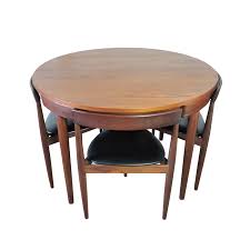 dining table & 4 chairs by hans olsen