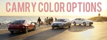 2016 Toyota Camry Color Options