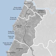 Saliendo de lagos, a unos 30 kilómetros por la carretera n120, se llega al verde valle de aljezur, a través de un antiguo puente. Map Of Aljezur Faro Homes For Sale Idealista
