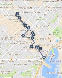 Barcelona Spain Gracia And Ramblas Sightseeing Walking Tour Map And Other Great Ideas For Exploring Barcelona Spain Travel Barcelona Travel European Vacation