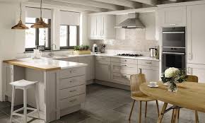 Outlet, oven , pan, paper bag, paper towels, peeler , pepper shaker, pitcher, place setting, placemat, plate. Mornington Shaker Kitchen By Elite Trade And Contract Kitchens Ltd
