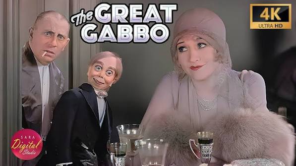 The Great Gabbo (1929) Full Movie | 4K | Drama | Erich von Stroheim, Donald  Douglas, Betty Compson