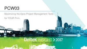 Beyond the engineering software, deltek ajera has all the features a small to medium firm will need for smooth operation. Pcw03 Maximizing The Ajera Project Management Tools For Your Firm Ppt Download