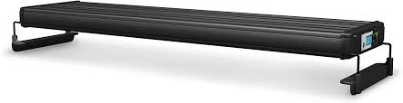 Amazon Com Aquatic Life 48 Inch Marquis T5 High Output Freshwater Aquarium Light Fixture With 2 Lamps And Timer Black Pet Supplies