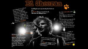 Home wallpapers images quotes trivia polls similar clubs 28 fans. Free Download Ed Sheeran Wallpaper Lyrics Images Pictures Becuo 1192x670 For Your Desktop Mobile Tablet Explore 48 Ed Sheeran Lyrics Wallpaper Ed Sheeran Lyrics Wallpaper Ed Harris Wallpapers Ed Hardy Background