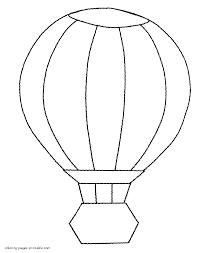 Preschool hot air balloon coloring pages. Coloring Page Of Hot Air Balloon Coloring Pages Printable Com