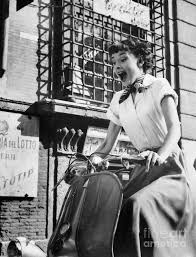 Audrey Hepburn In Roman Holiday Poster by Bettmann - Fine Art America