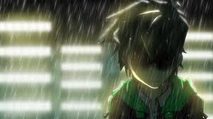 Anime boy gifs page 2 wifflegif. Anime Boy In The Rain
