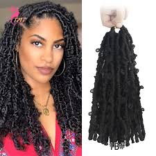 Here we see a stunning example. Butterfly Locs Crochet Hair Synthetic Distressed Butterfly Bob Faux Locs Crochet Braids Hair Black Women Soft Locs 6packs Best Sale 9ae06 Cicig