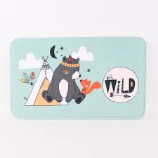 Teppiche für kinder sollten aus kurzflor gefertigt und schadstofffrei sein. Kinder Teppich Bar Willy Indianer Grun Weiss Bunt 45x75cm Schoner Leben Dein Lieblingsladen Im Netz