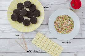 10 easy cookie sheet alphabet activities free printable for kids. Oreo Pops Kids Party Treats