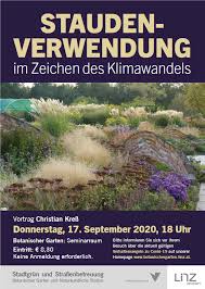 Im botanischen garten linz scheint gerade im frühling die natur stündlich weiter zu sprießen und als tourismusverband linz schreiben wir gemeinsam mit bloggern, journalisten und vordenkern. Botanischer Garten Linz Im Letzten Vortrag Des Heurigen Jahres Geht Es Um Ein Aktuelles Thema Wie Schauen Unsere Garten In Zukunft Aus Wenn Sich Das Klima Immer Starker Verandert Christian Kress