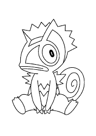 Nous ne faisons que proposer l'intégralité des pokemon du pokedex de la première génération à la 8e avec épée et bouclier. Coloriage Pokemon Kecleon